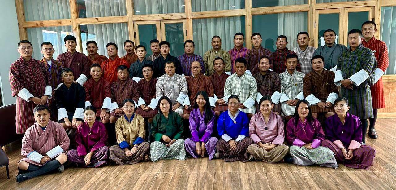 The first teacher training round, Paro, July 2023